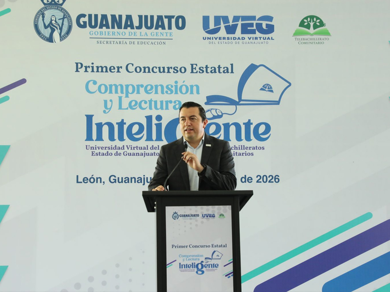 UVEG impulsa la lectura inteligente entre estudiantes de Telebachillerato Comunitario