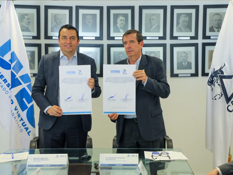 UVEG y CANACO León fortalecen alianza para el desarrollo del talento en Guanajuato