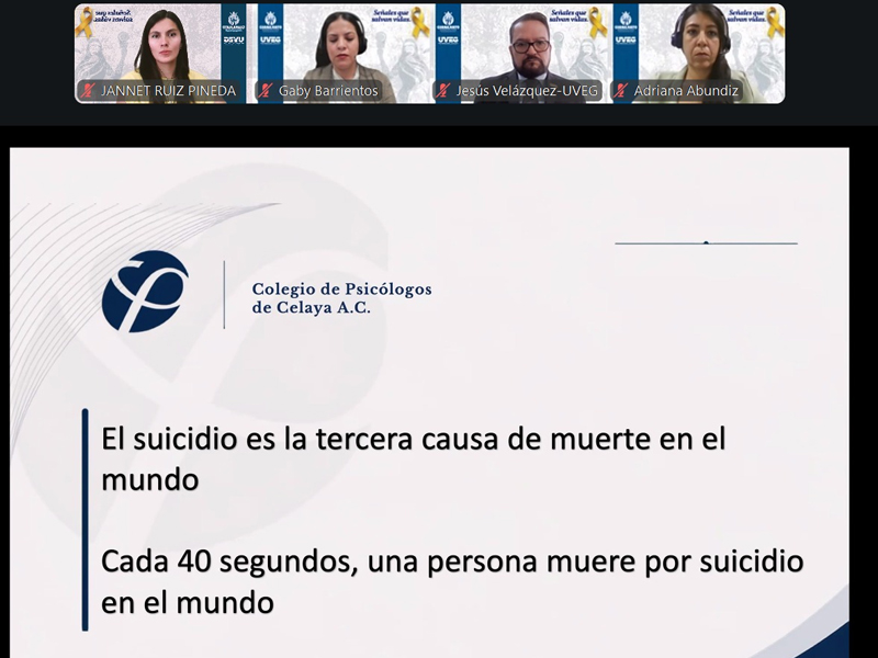 UVEG fortalece la prevención y las redes de apoyo con la conferencia “Señales que salvan vidas”